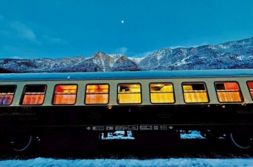 Tren nocturno.David Campos. 2025.